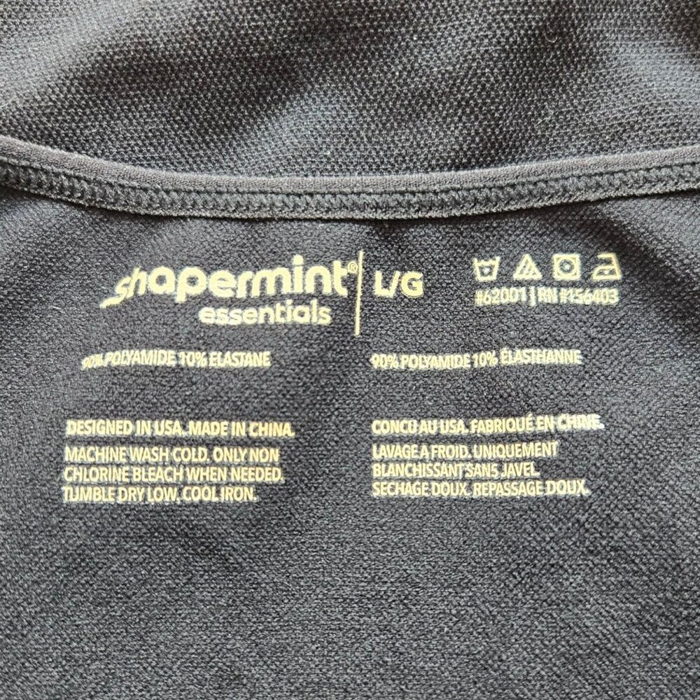 Shapermint Essentials Black Shaping Camisole L/XL Adjustable Straps - Picture 6 of 6